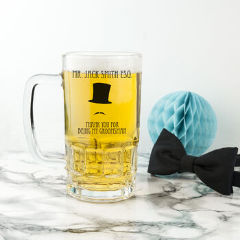 Personalised Groomsman Tankard, 5 of 5