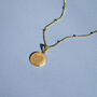 Golden Sun Pendant Necklace, thumbnail 1 of 3