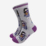 Men's Scottish Highlander Bagpiper Bamboo Socks Grey Marl, thumbnail 1 of 5