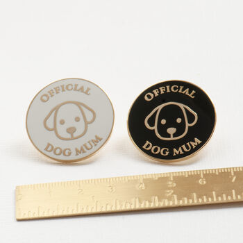 Official Dog Mum Enamel Pin, 7 of 12