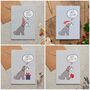 Grey Schnauzer Dog Walking Socks, thumbnail 11 of 11