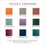 Merry And Bright Christmas Velvet Hoop, thumbnail 2 of 2