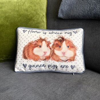 Personalised Guinea Pig Cushion, 5 of 5