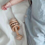 Personalised Classical Wooden Rattle, thumbnail 2 of 5