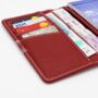 Red Leather Cricket Notebook Wallet, thumbnail 6 of 8
