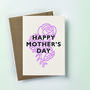 'Happy Mother's Day' Botanical Letterpress Card, thumbnail 2 of 3