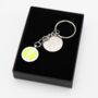 Personalised Tennis Ball Key Chain/Keyring, thumbnail 3 of 5