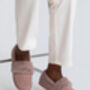 Snug Toes Super Comfy Women's Heated Slippers With Removable Heat Pads, thumbnail 2 of 6