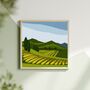 Rolling Hills Small Framed Paint By Numbers, thumbnail 2 of 5