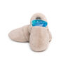 Snug Toes Ivory Women's Heated Slippers With Heatpads, thumbnail 5 of 6