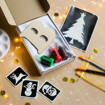 Children's Personalised Christmas Stocking Activity Kit, 4 of 7