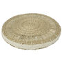 Manari Woven Round Floor Cushion, thumbnail 2 of 6