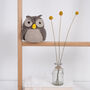 Minerva Owl Easy Knitting Kit, thumbnail 2 of 10
