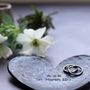 Personalised Steel Heart Dish, 11th Anniversary Gift, thumbnail 6 of 10