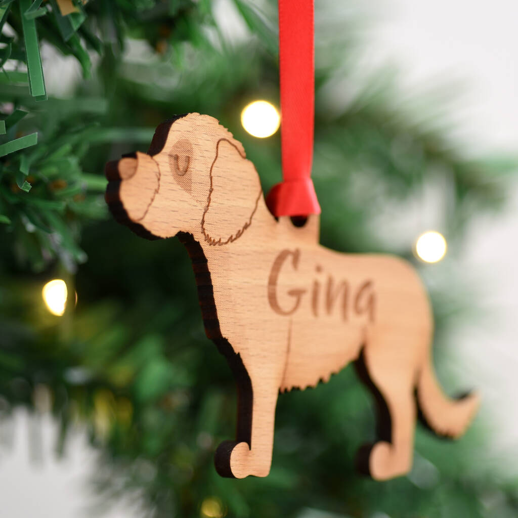 cavapoo christmas decorations