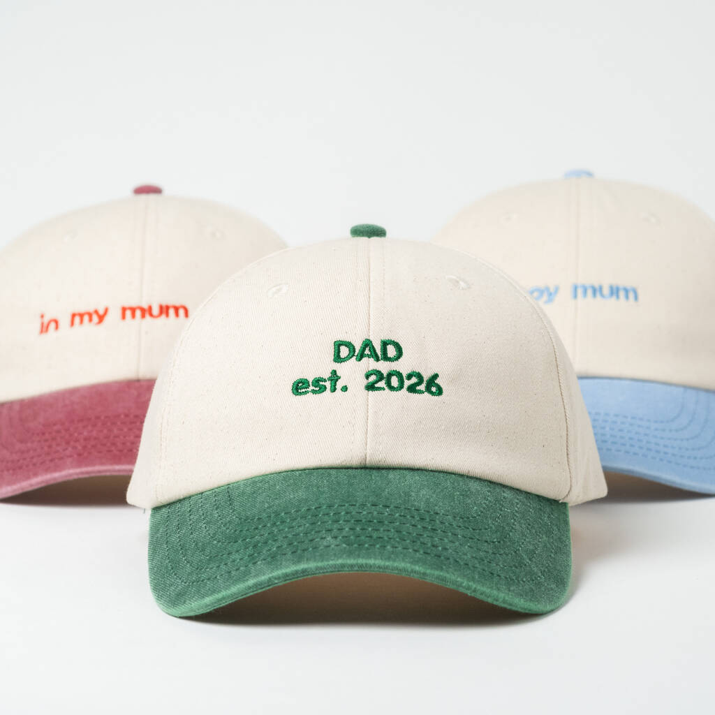 Custom Cap For New Parents Or Pregnancy Announcement, 1 of 12