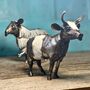 Recycled Metal Cow Garden Decoration Art098, thumbnail 1 of 5