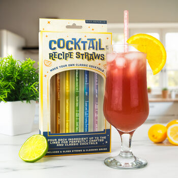 Cocktail Recipe Straws, 3 of 4