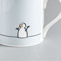 Christmas Mugs, Set Of Four, thumbnail 7 of 8