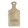 Personalised Hand Written Recipe Paddle Board, thumbnail 2 of 3