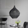 Kari, Pendant Light, Antique Brass Or Black Finish, thumbnail 3 of 6