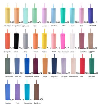 Personalised Birth Flower Name Skinny Tumbler, 6 of 6