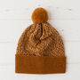 Lambswool Knitted Scatter Pom Pom Hat, thumbnail 7 of 12
