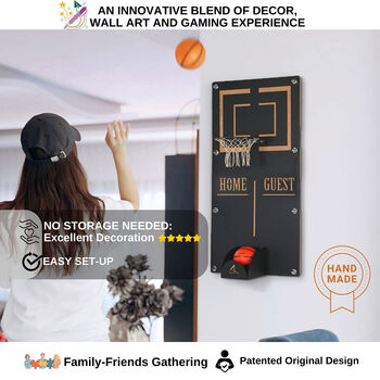 Craft Mega Basketball Wall Hoop, 3 of 11