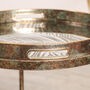 Set Of Two Vintage Gold Fern Nesting Tables, thumbnail 5 of 9