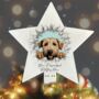 Personalised Christmas Soft Coated Wheaten Terrier Break Through, thumbnail 9 of 10