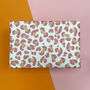 Pink And Peach Leopard Print Wrapping Paper, thumbnail 6 of 6