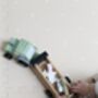 Personalised Wooden Farm Tractor Toy With Trailer And Animals, thumbnail 12 of 12