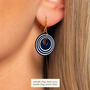 Design Your Own Colour Combination | Layered Geometric Rectangle Earrings, thumbnail 3 of 11
