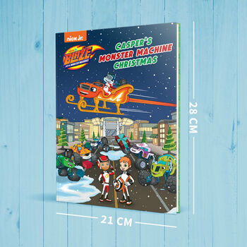 Blaze And The Monster Machines: Xmas Personalised Book, 9 of 12