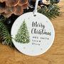 Custom Christmas Ornament Gift For Teacher, thumbnail 7 of 7