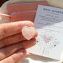 Rose Quartz Polished Heart For Love And Compassion, thumbnail 1 of 4