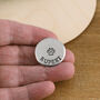 Personalised Paw Print Dog Lovers Pewter Pebble, thumbnail 6 of 10