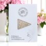 Badass Pink And Gold Pennant Enamel Lapel Pin Badge, Feminist, Girl Power Brooch, Friendship, Christmas, Birthday Gift For Women, thumbnail 1 of 8