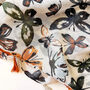 Personalised Colourful Butterflies Soft Print Scarf, thumbnail 4 of 10