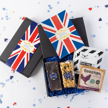 'British' Vegan Bakes, Coffee And Tea Letterbox, 2 of 2