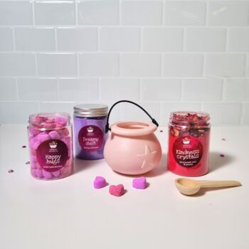 Hugs And Happiness Mini Bathtime Potion Kit And Cauldron, 3 of 4