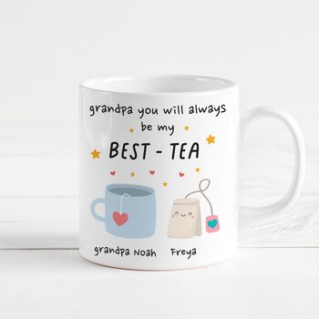 Personalised Grandpa Best Tea Mug Gift, 3 of 4