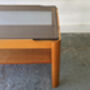 Mid Century Smoked Glass Coffee Table By Myer, thumbnail 2 of 7