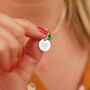 Personalised Silver Tree Of Life Birthstone Necklace, thumbnail 1 of 8