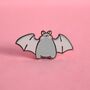 Bat Enamel Pin | Cute Pin Badges, thumbnail 2 of 5