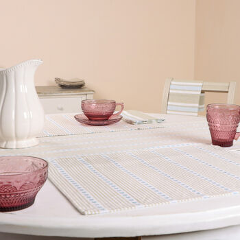 Country Farmhouse Four Person Table Linen Set, 3 of 8