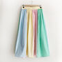 Pastel Cotton Midi Skirt, thumbnail 1 of 6