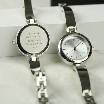 Engraved Wrist Watch Sentimental Gift For Her, 7 of 7