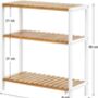 Three Tier Multipurpose Bamboo Rack Storage Shelf, thumbnail 7 of 7