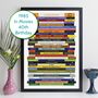 40th Birthday Personalised Print Movie Gift 1985, thumbnail 1 of 10